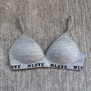 Wonder Nation Love Girl's First Bra 36 Light Padding Wireless Back Closure Nylon